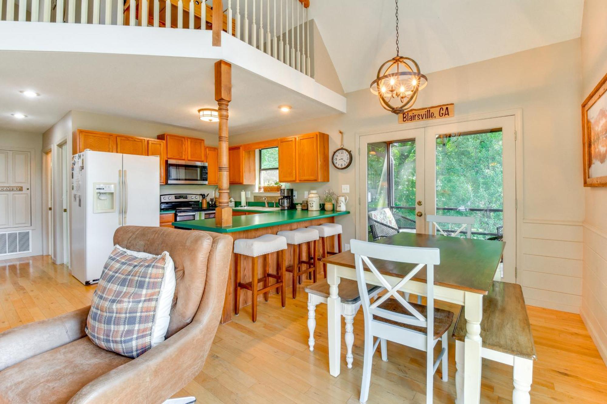 Mountain Cabin With Hot Tub And Fire Pit! Blairsville Exterior foto